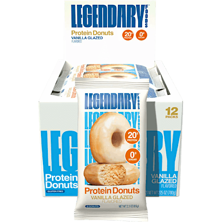 Legendary Protein Donuts - Vanilla Glaze